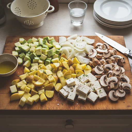 집밥의 정석: 구수하고 깊은 맛, 실패 없는 된장찌개 황금 레시피! 재료 준비 및 손질