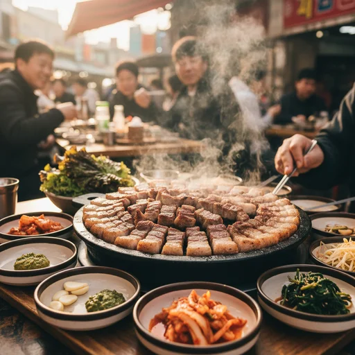 현지 음식 및 맛집 로드맵