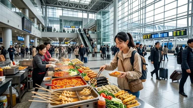 2026 한국 기차역 음식 로드: K-트레인 미식 여행 완벽 가이드