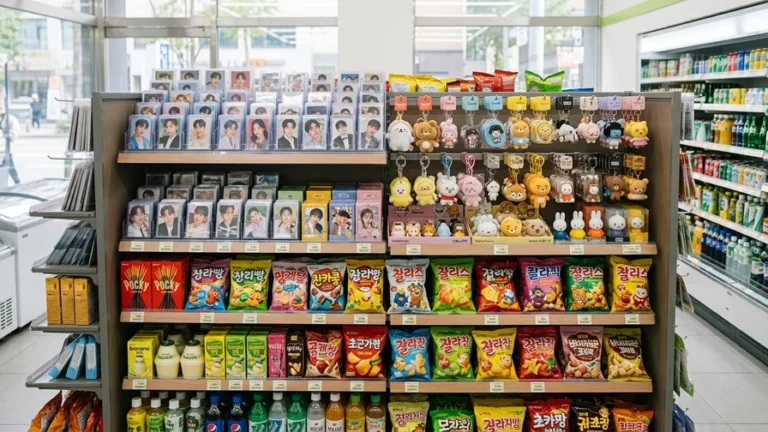 Korean Convenience Store Goods, K-Pop and Character Merch