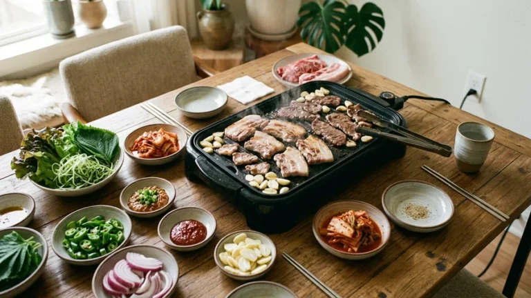 집에서 굽는 한국식 삼겹살, 부위 고르고 맛있게 굽기