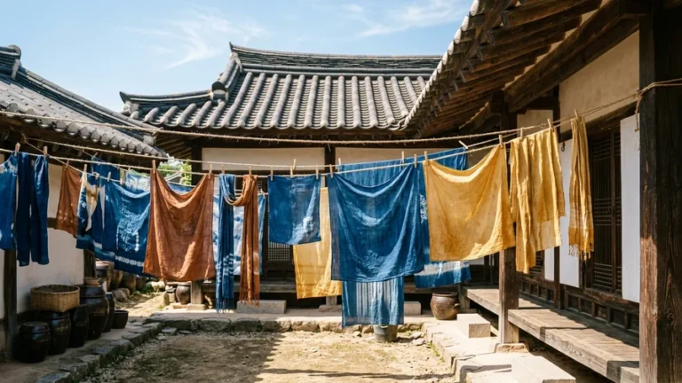 Korean Natural Dyeing: From Indigo to Persimmon, Dye Your Own