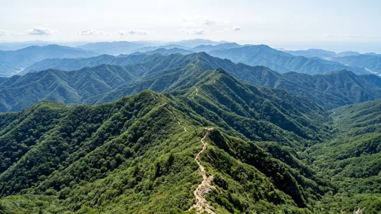 Baekdudaegan Mountain Range, Korea’s Spine and One Hike