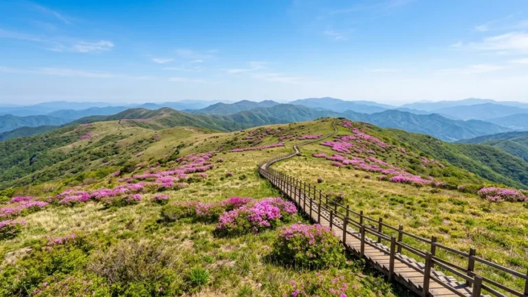 Sobaeksan Hiking — Shortest Route to Birobong Peak and the Azalea Ridge